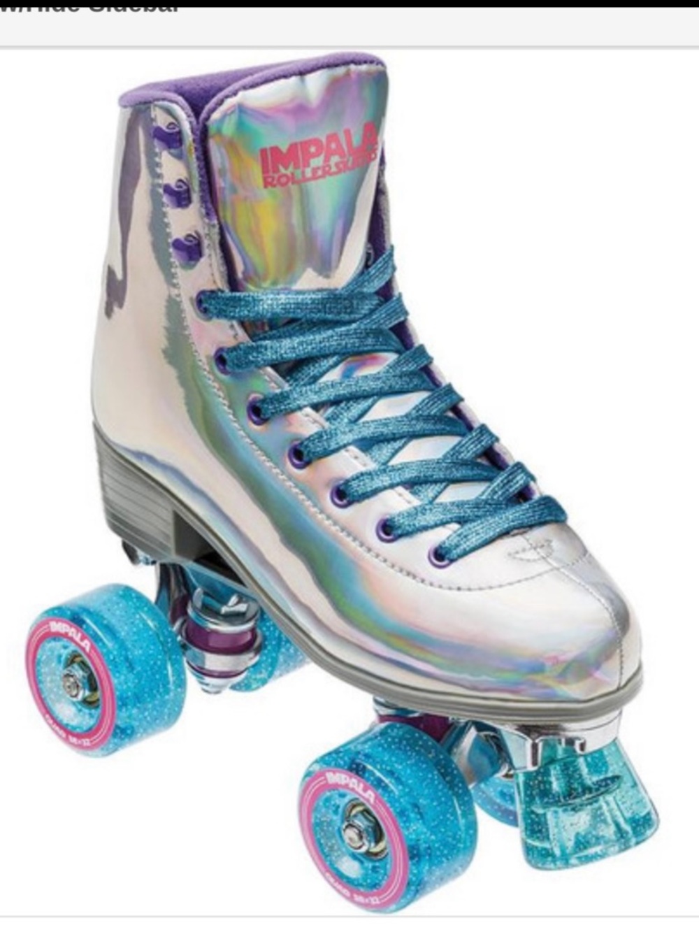 Impala Women’s Iridescent Blue Lace Roller Skates